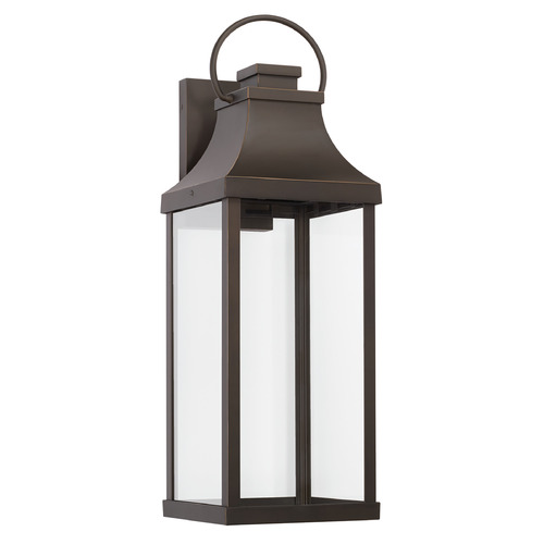 Capital Lighting Bradford 24-Inch Outdoor Wall Lantern in Bronze by Capital Lighting 946431OZ-GL