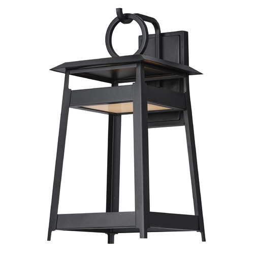 Maxim Lighting Pagoda Black LED Outdoor Wall Light