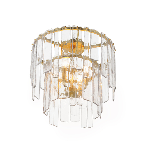 Warren Convertible Semi-Flush Mount in Gold Leaf by Maxim Lighting