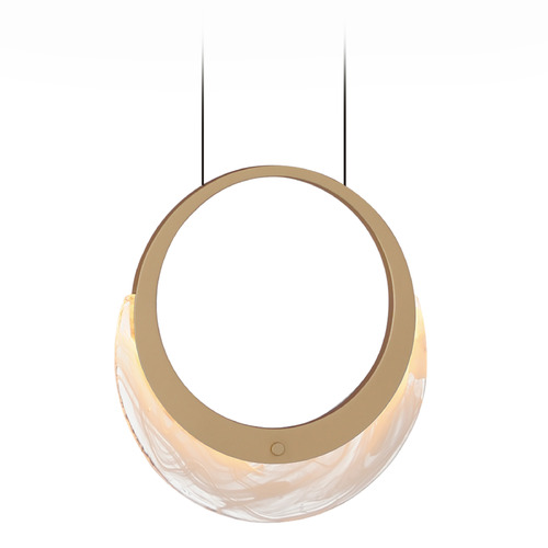Et2 Lyra Gold LED Mini-Pendant Light