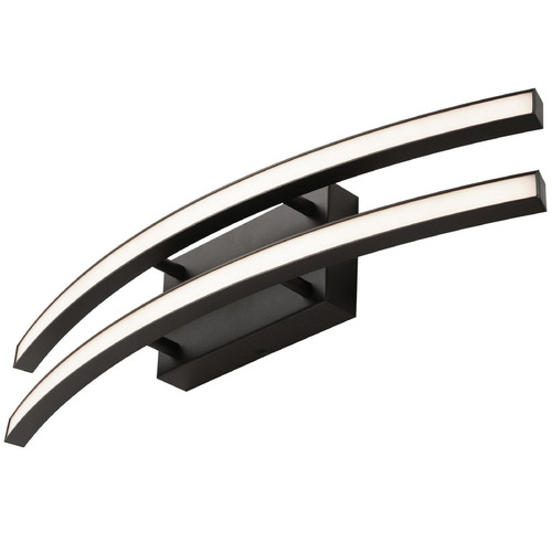 Afx Lighting Harper Black LED Vertical Bathroom Light