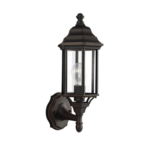 Sevier Antique Bronze Outdoor Wall Light by Generation Lighting