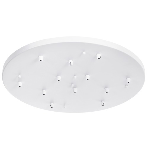 Matteo Lighting Matteo Lighting Multi Ceiling Canopy (line Voltage) White Ceiling Adaptor CP0112WH