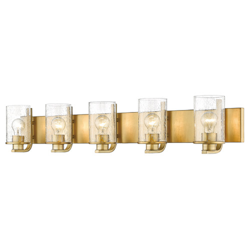 Z-Lite Beckett Olde Brass Bathroom Light by Z-Lite 492-5V-OBR