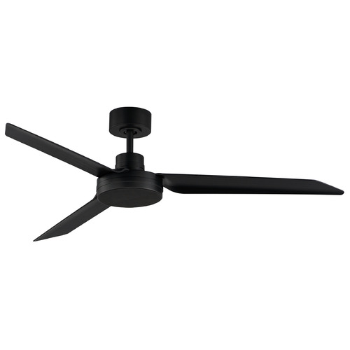 Maxim Lighting Ultra Slim Black Ceiling Fan Without Light