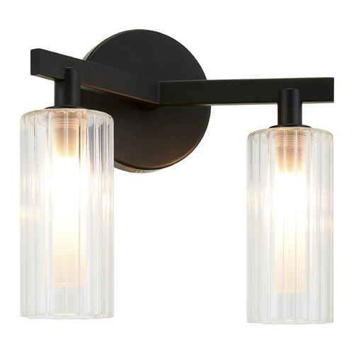 Matteo Lighting Kristof Black LED Bathroom Light