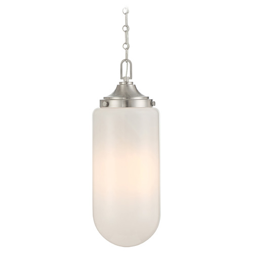 Savoy House Savoy House Lighting Bryant Satin Nickel Mini-Pendant Light with Cylindrical Shade 7-6025-3-SN