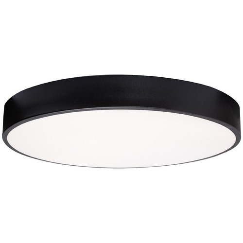 Afx Lighting Bailey Black LED Flushmount Light