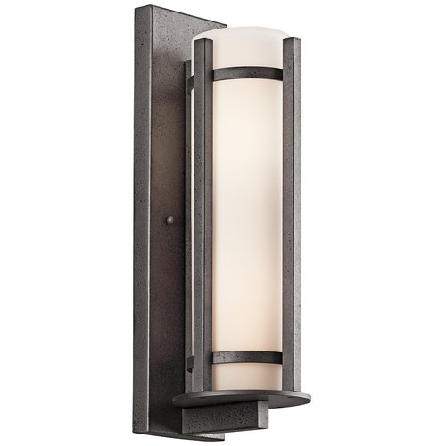 Camden 26-Inch Outdoor Wall Light in Anvil Iron by Kichler Lighting
