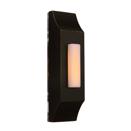 Design Classics Lighting Bronze LED Lighted Doorbell Button DB1-AB