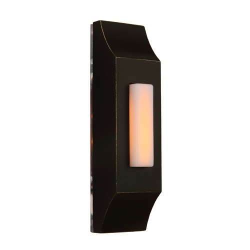 Bronze LED Lighted Doorbell Button