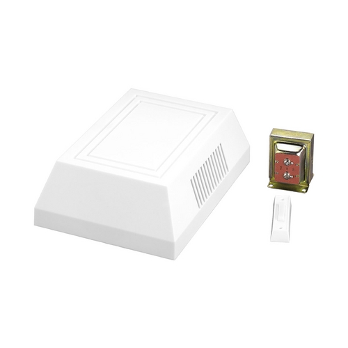 Progress Lighting Progress One-Chime Doorbell Kit in White PC001-30