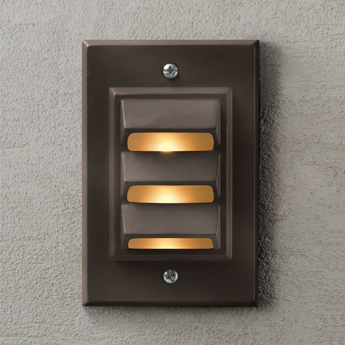 Hinkley Modern LED Recessed Deck Light in Bronze Finish 1542BZ-LED