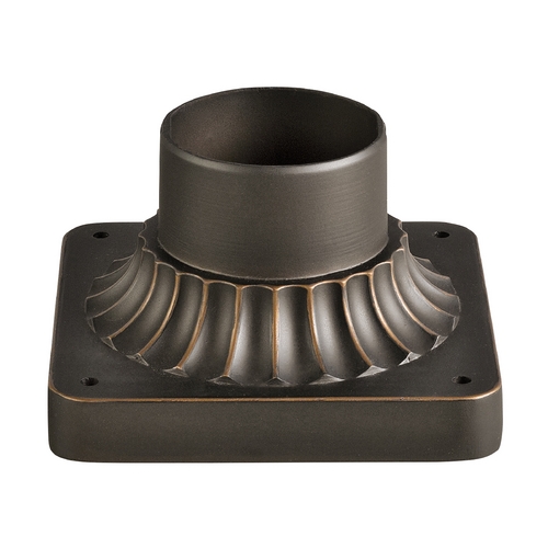 Pier Mount in Rubbed Bronze by Kichler Lighting