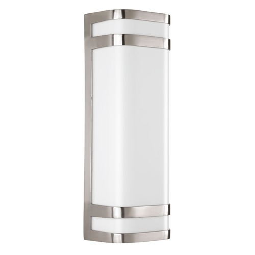 Progress Lighting Valera LED Brushed Nickel LED Outdoor Wall Light by Progress Lighting P5806-0930K9