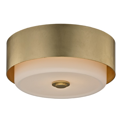 Troy Lighting Allure 13-Inch Gold Leaf Flush Mount Light by Troy Lighting C5661