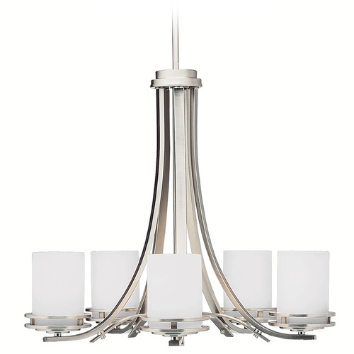 Hendrik 24.50-Inch Chandelier in Brushed Nickel by Kichler Lighting