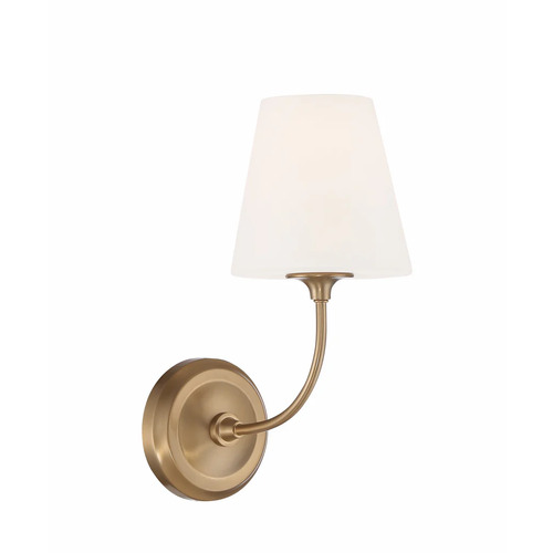 Crystorama Lighting Libby Langdon Sylvan Wall Sconce in Gold by Crystorama Lighting 2441-OP-VG