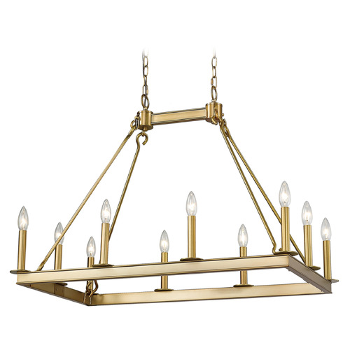 Barclay Olde Brass Linear Light by Z-Lite