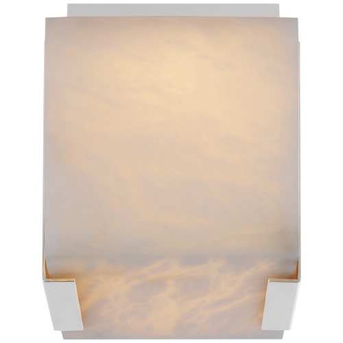 Visual Comfort Signature Collection Kelly Wearstler Covet Clip Flush Mount in Nickel by Visual Comfort Signature KW4111PNALB