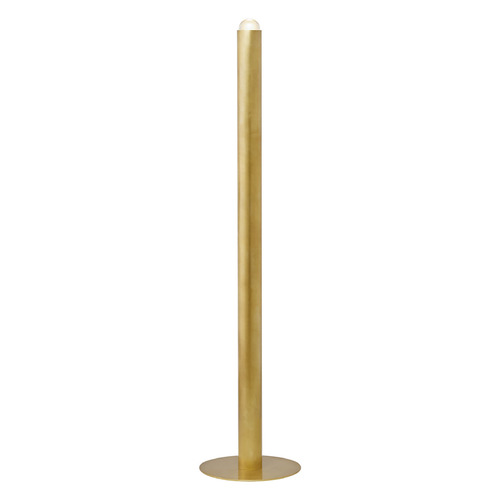 Visual Comfort Modern Collection Ebell LED Floor Lamp in Natural Brass by Visual Comfort Modern 700PRTEBL66NB-LED927