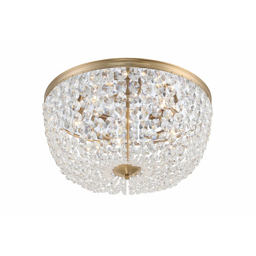 Crystorama Lighting Nola 20-Inch Crystal Flush Mount in Gold by Crystorama Lighting NOL-320-VG-CL-MWP