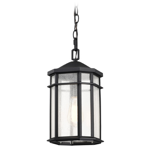 Raiden Matte Black Outdoor Hanging Light by Nuvo Lighting