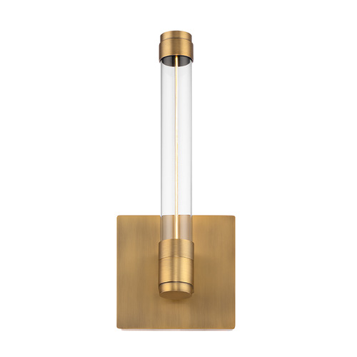 WAC Lighting Jedi 13-Inch LED Wall Sconce in Aged Brass by WAC Lighting WS-51313-AB