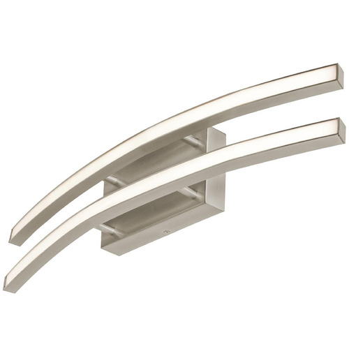 AFX Lighting Afx Lighting Harper Satin Nickel LED Vertical Bathroom Light HPRV2405LAJUDSN