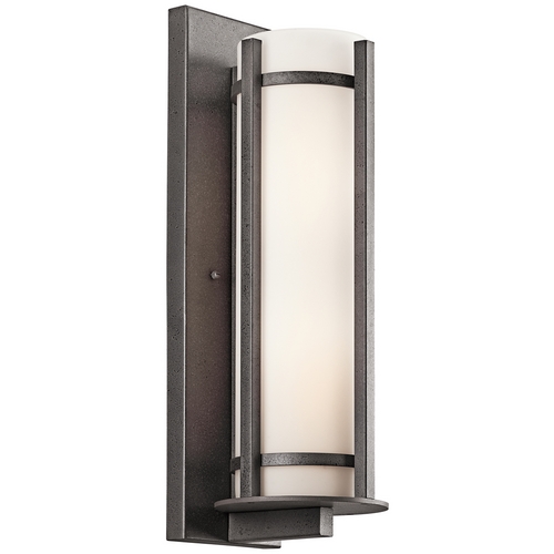 Camden 19.50-Inch Outdoor Wall Light in Anvil Iron by Kichler Lighting