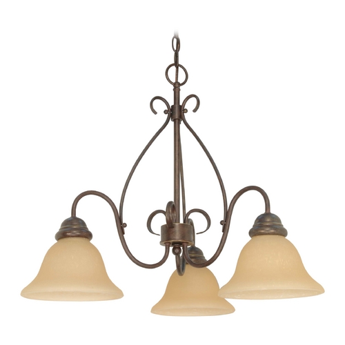Chandelier in Sonoma Bronze by Nuvo Lighting