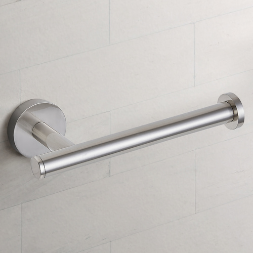 Seattle Hardware Co Prelude Satin Nickel 7.5-Inch Toilet Paper Holder