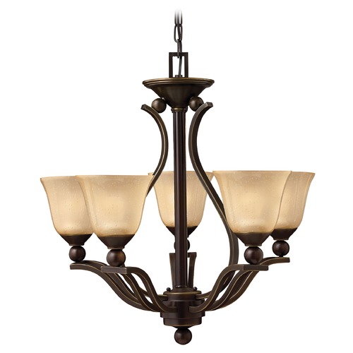 Bolla 5-Light Chandelier in Olde Bronze by Hinkley Lighting