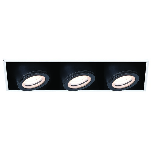 WAC Lighting Wac Lighting Silo Multiples White / Black LED Recessed Kit MT-4310L-930-WTBK