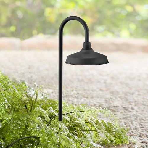 Foundry 22-Inch High Textured Black LED Path Light by Hinkley Lighting