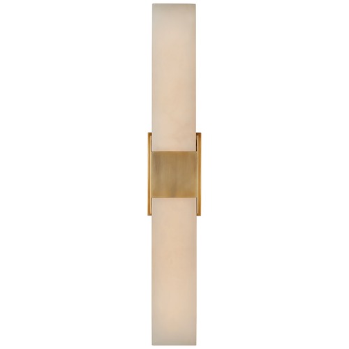 Kelly Wearstler Covet Double Box Brass Sconce by Visual Comfort Signature
