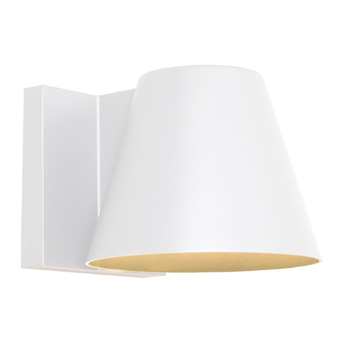 Sean Lavin Bowman 6-Inch 277V 3000K LED Outdoor Wall Light in White by VC Modern