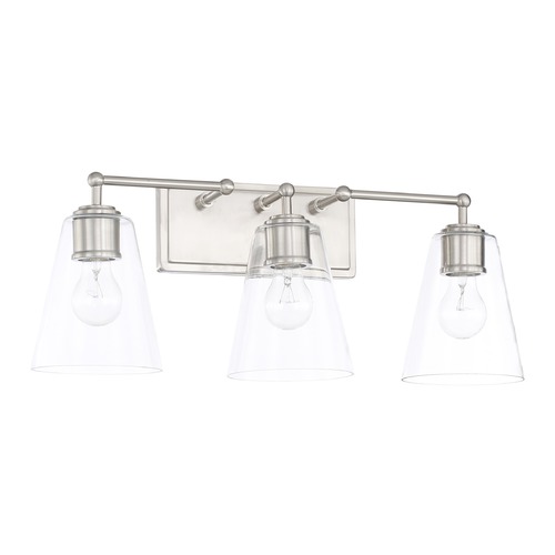 Murphy 23.50-Inch Vanity Light in Brushed Nickel by Capital Lighting