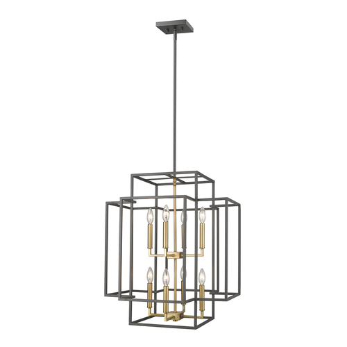 Titania Bronze & Olde Brass Pendant by Z-Lite