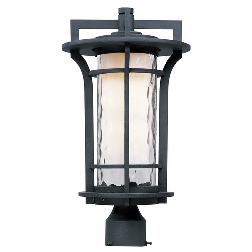 Oakville LED E26 Black Oxide LED Post Light by Maxim Lighting