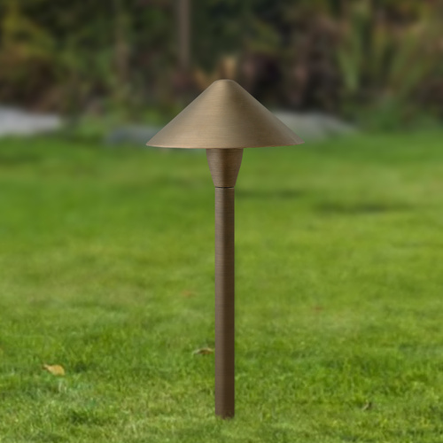 Hinkley Hardy Island Small Classic LED Path Light in Bronze by Hinkley Lighting 16022MZ-LL