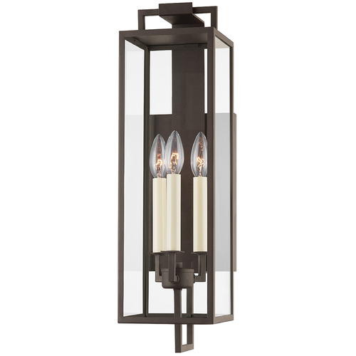 Troy Lighting Troy Lighting Beckham Textured Bronze Outdoor Wall Light B6382-TBZ
