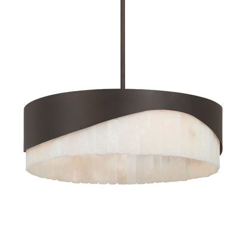 Sway 4-Light Pendant in Dark Bronze by Minka Lavery