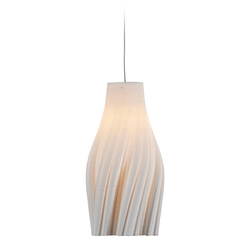 Currey and Company Posh Silver Mini-Pendant Light