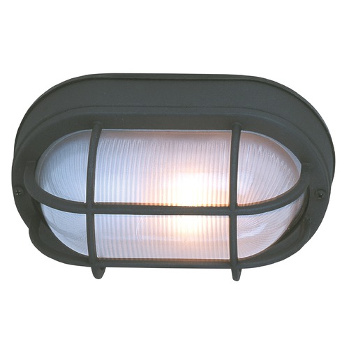 Bulkhead Matte Black Flush Mount by Craftmade Lighting