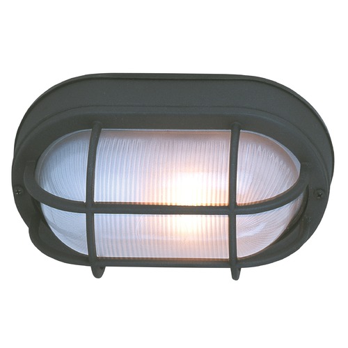 Craftmade Lighting Bulkhead Matte Black Close-to-Ceiling Light by Craftmade Lighting Z397-05