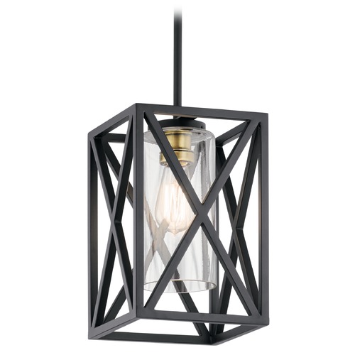 Aldergate Pendant in Black by Kichler Lighting