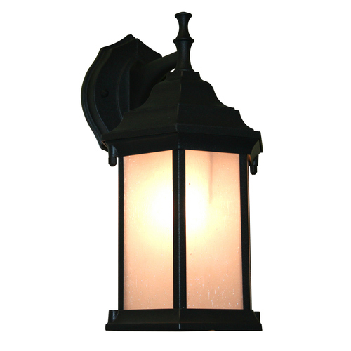 Z-Lite Waterdown Black Outdoor Wall Light by Z-Lite T21-BK-F