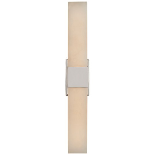 Visual Comfort Signature Collection Kelly Wearstler Covet Sconce in Polished Nickel by Visual Comfort Signature KW2116PNALB