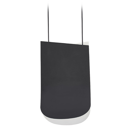 Kuzco Lighting Sonder Black & White LED Pendant by Kuzco Lighting PD83708-BK/WH